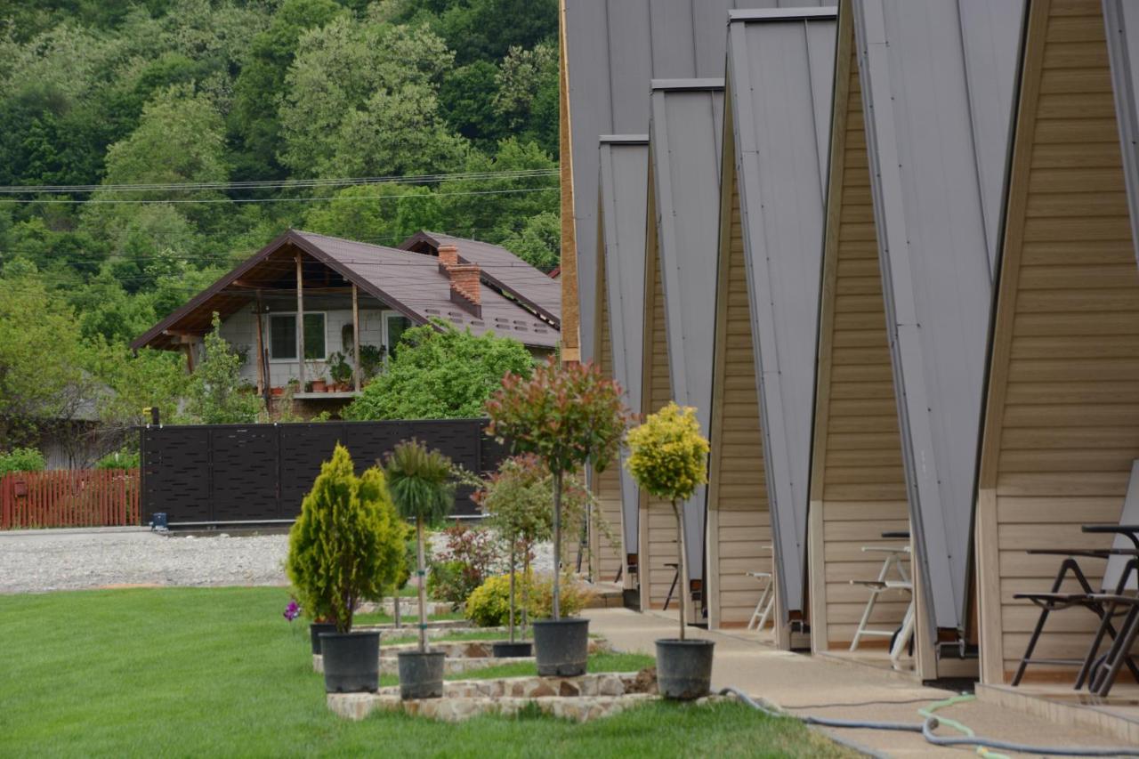 La Casute Otel Capatineni-Paminteni Dış mekan fotoğraf
